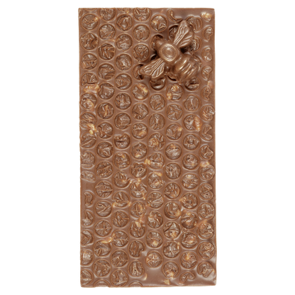 The Chocolate Libertine - Honeycomb milk chocolate bar