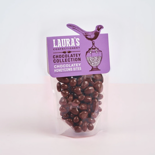 Laura's Confectionery Chocolate Honeycomb Bites - 130g
