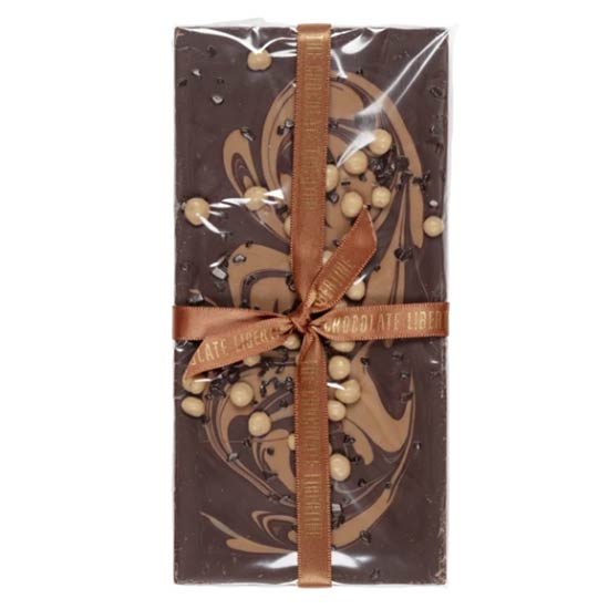 The Chocolate Libertine - Salted Caramel dark chocolate bar
