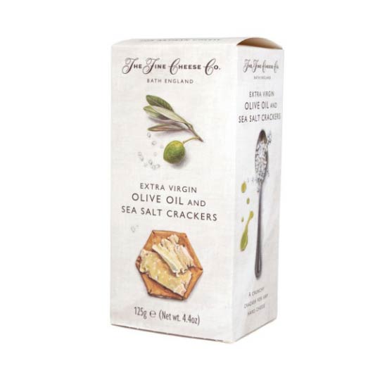 The Fine Cheese Co - Extra Virgin Olive Oil and Sea Salt Crackers